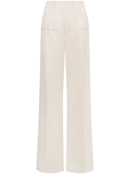 Straight-Leg Trousers
