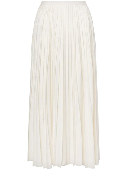 Pleated Midi Skirt