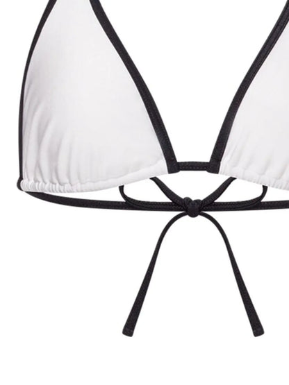 Contrasting-Trim Bikini