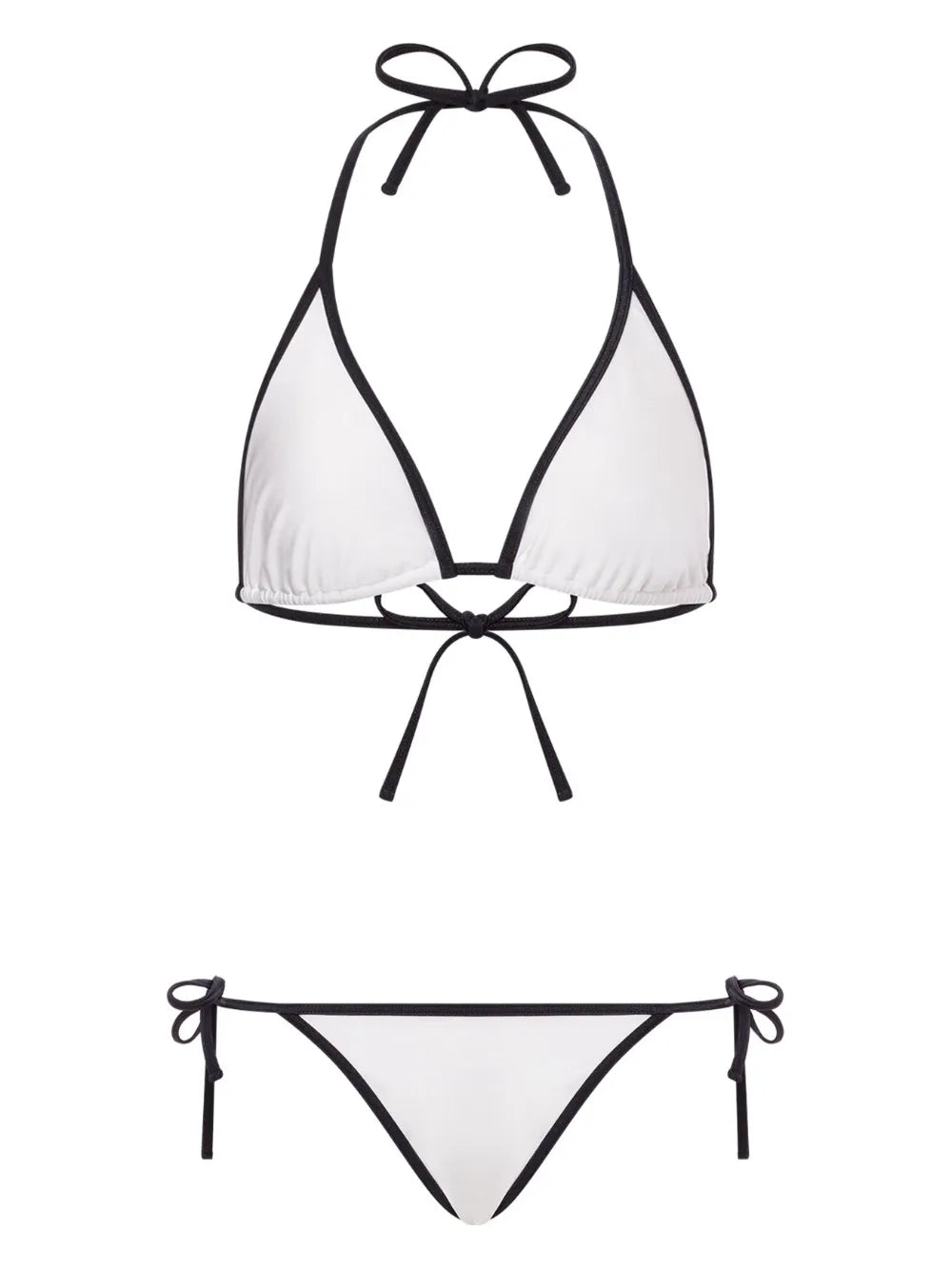 Contrasting-Trim Bikini