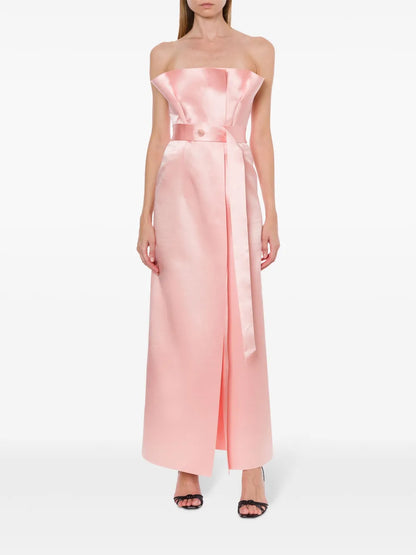 Satin Gown Dress