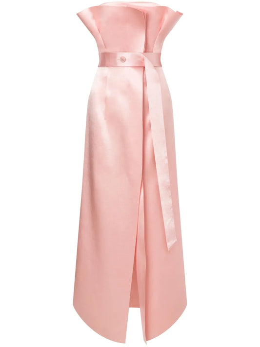 Satin Gown Dress
