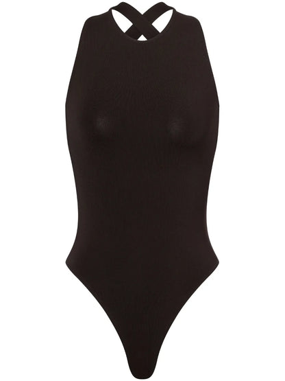 Cut-Out Detailing Bodysuit