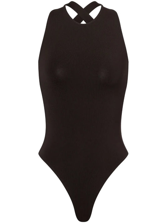 Cut-Out Detailing Bodysuit