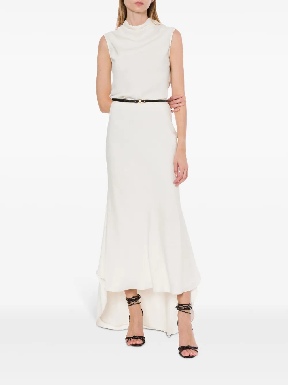 Asymmetric Maxi Skirt