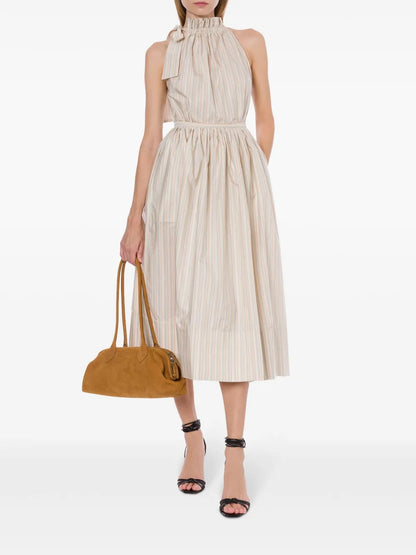 Striped Midi Dress