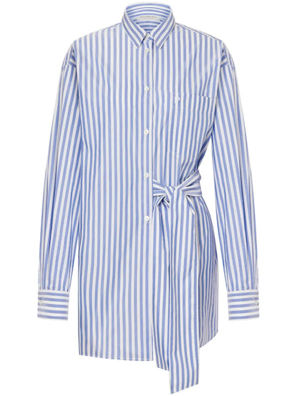 Striped Shirt Dress