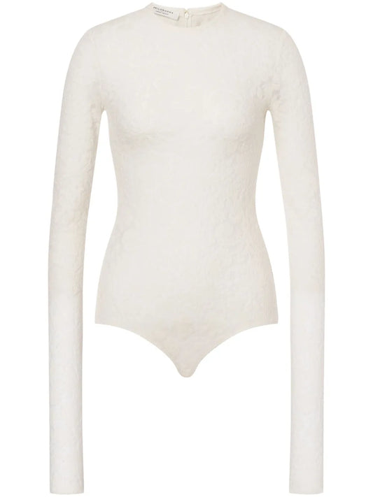 Lace-Detailing Bodysuit