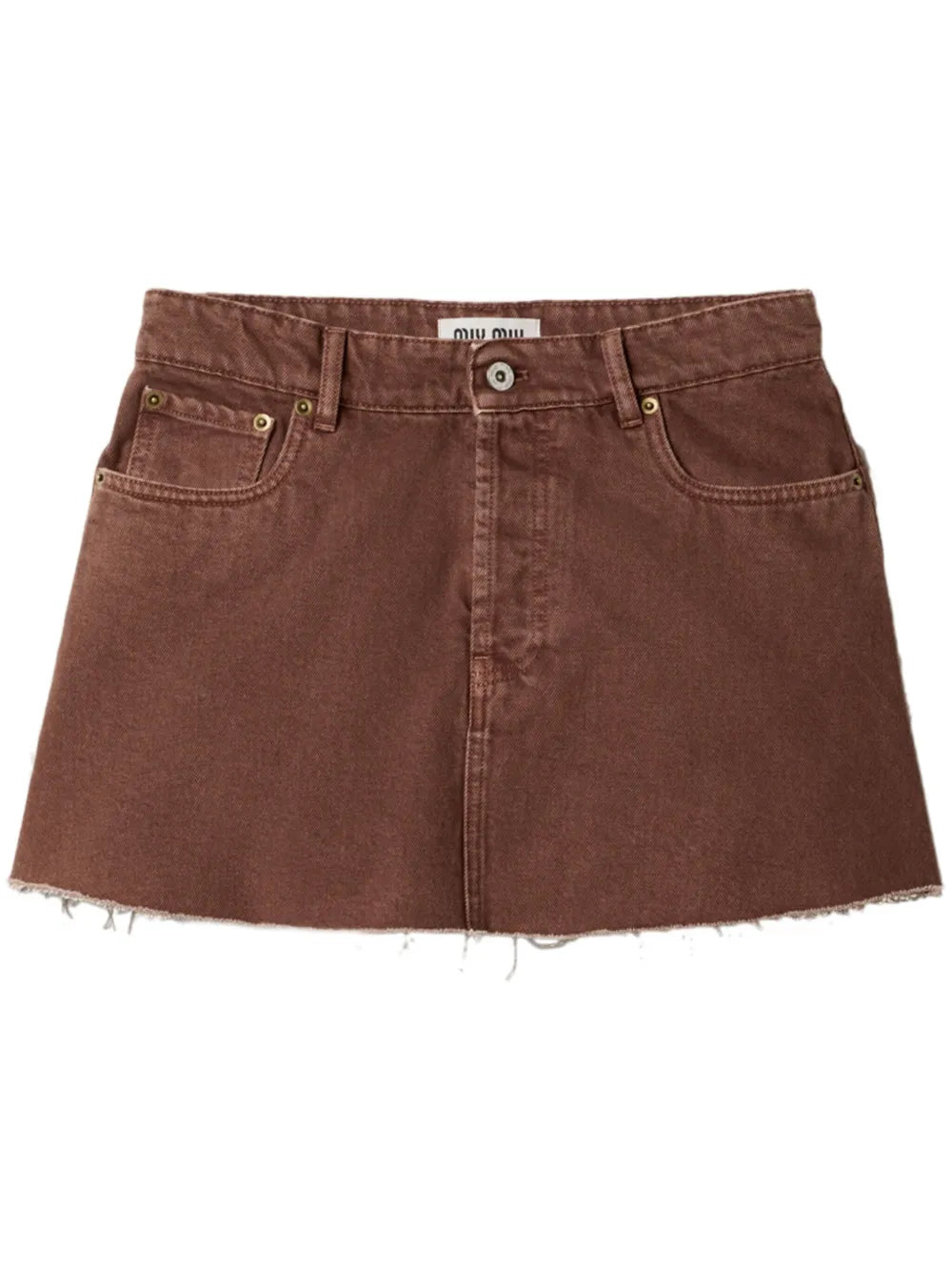 Bull Denim Miniskirt