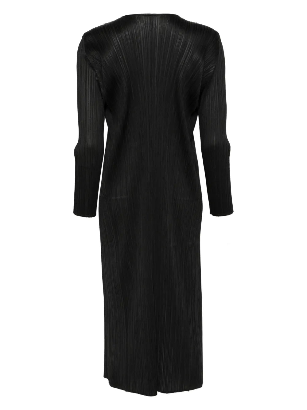Plissé-Effect Coat