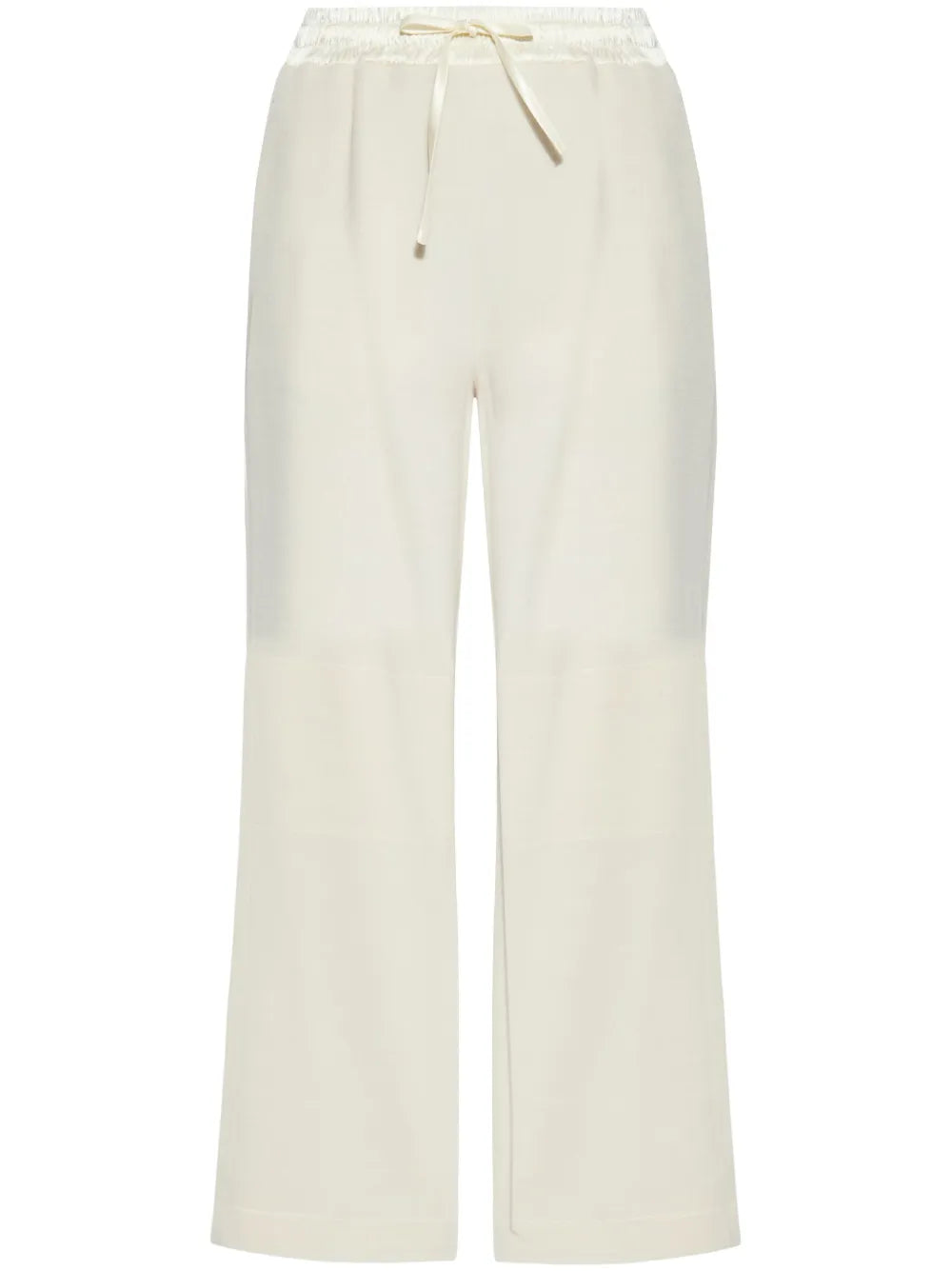 Drawstring Wide-Leg Trousers