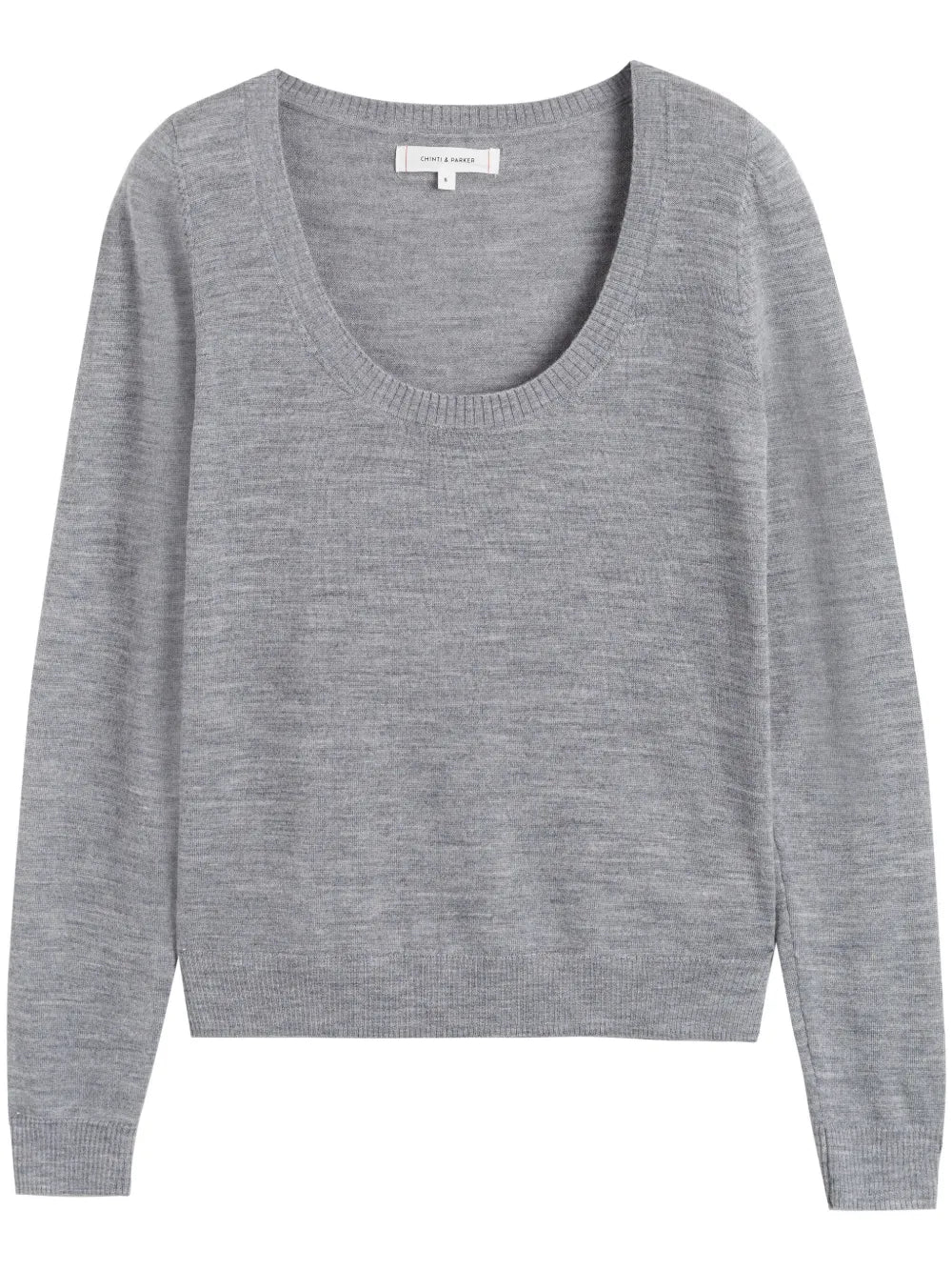 Merino Scoop-Neck Sweater