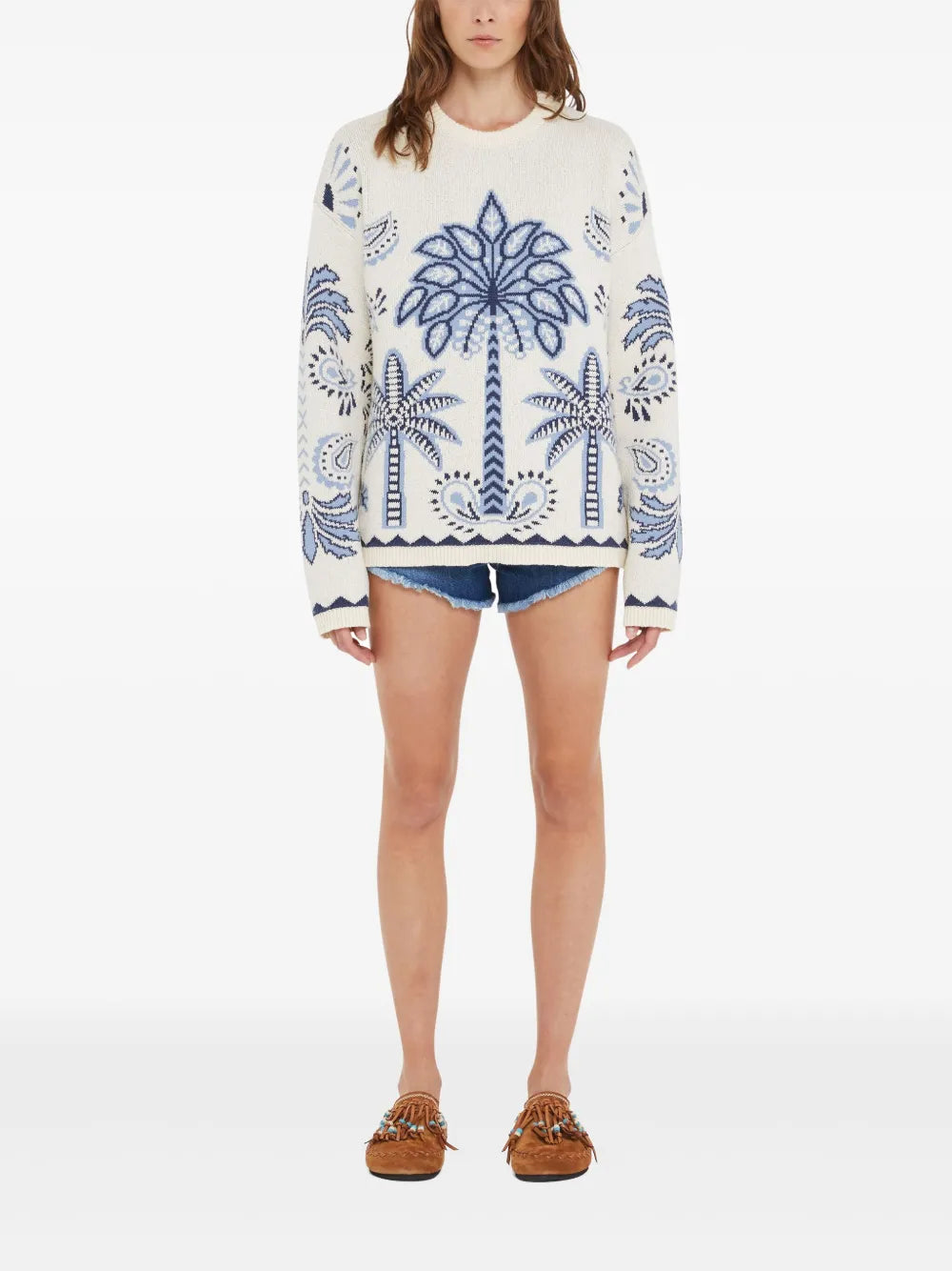 Wild Wonder Foulard Sweater
