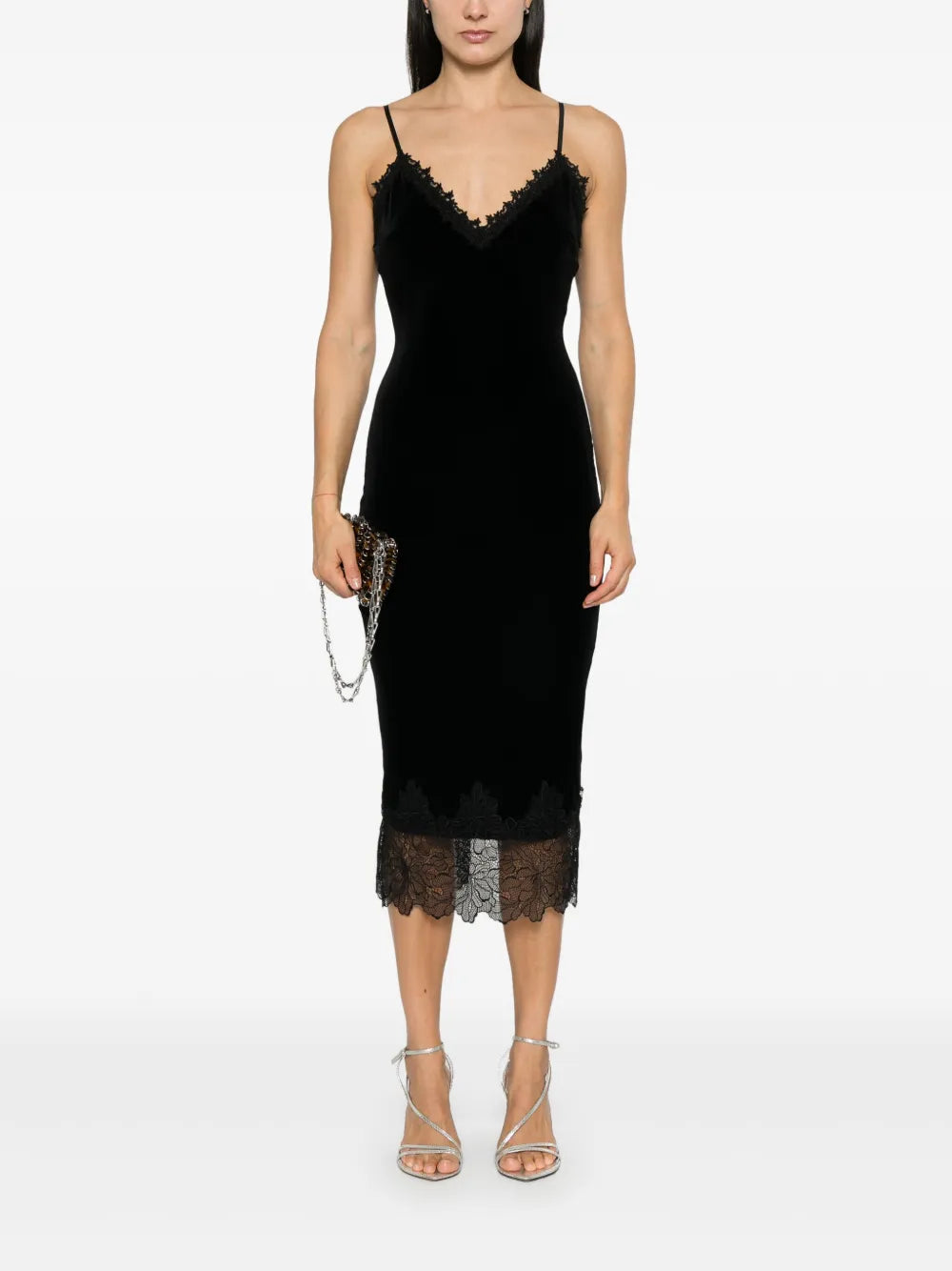 Velvet Midi Dress
