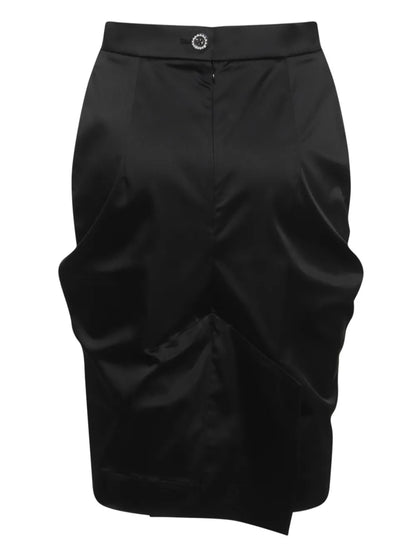 Satin Midi Skirt