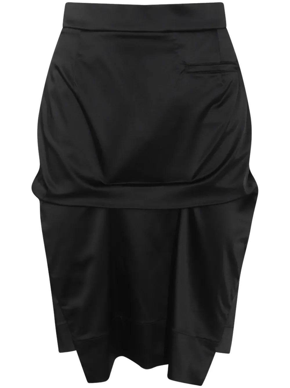 Satin Midi Skirt