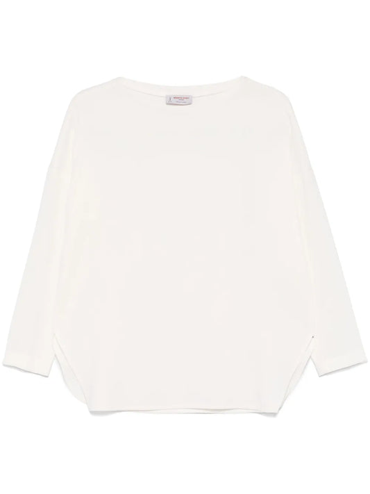 Crepe-Texture Blouse