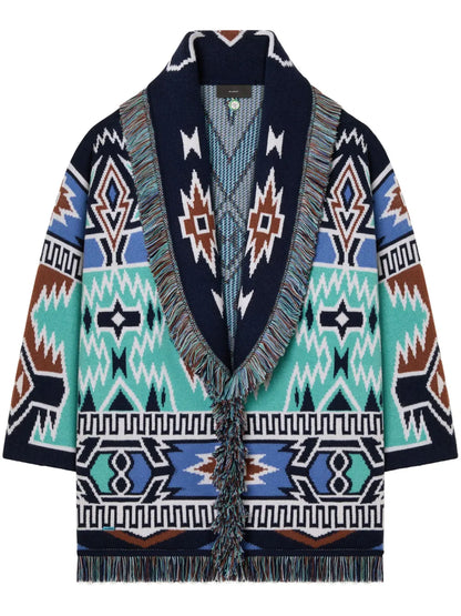 Geometric Roots Cardigan