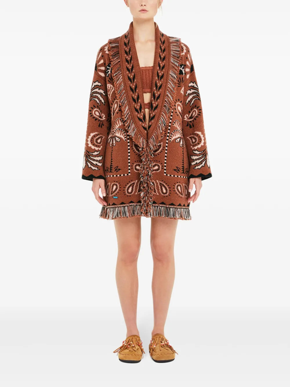 Wild Wonder Foulard Cardigan