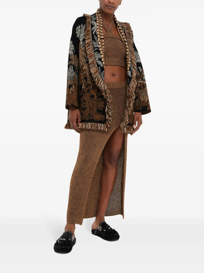Jungle Toile De Jouy Cardigan