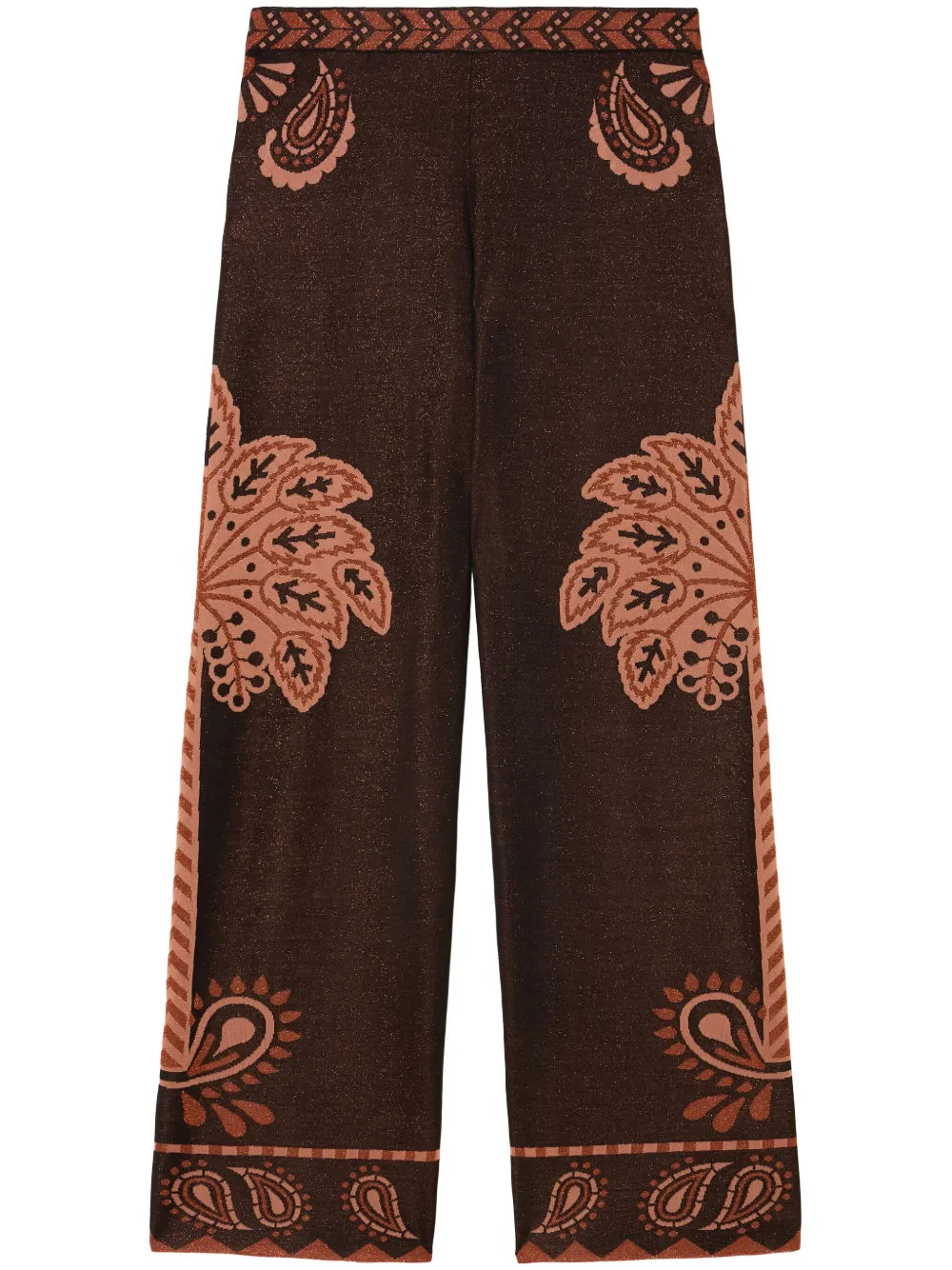 Wild Wonder Foulard Palazzo Pants