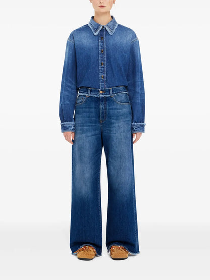 Fringed Jeans