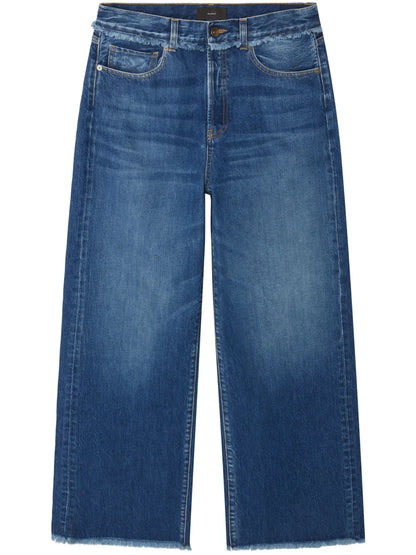 Fringed Jeans