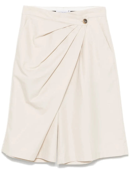 Draped Shorts