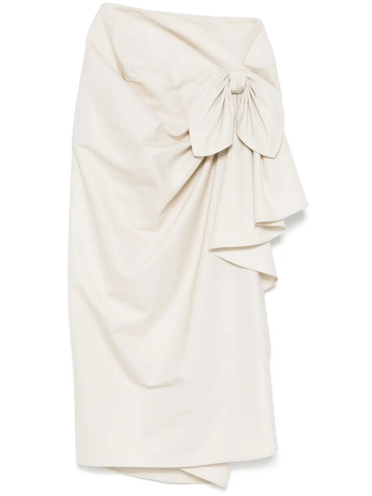 Knotted Pencil Skirt