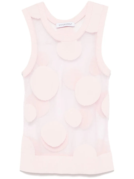 Polka-Dot Tank Top