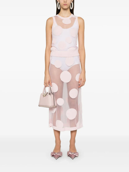 Polka-Dot Tank Top