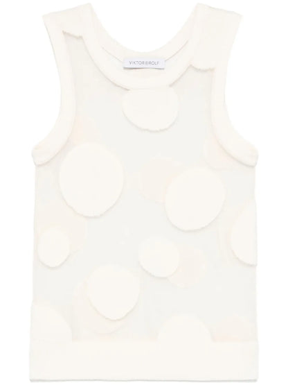 Polka-Dot Tank Top