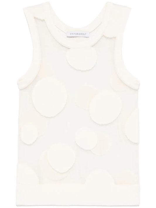 Polka-Dot Tank Top