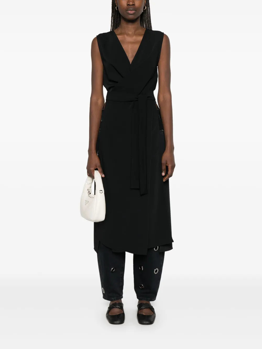 Tied-Waist Blouse