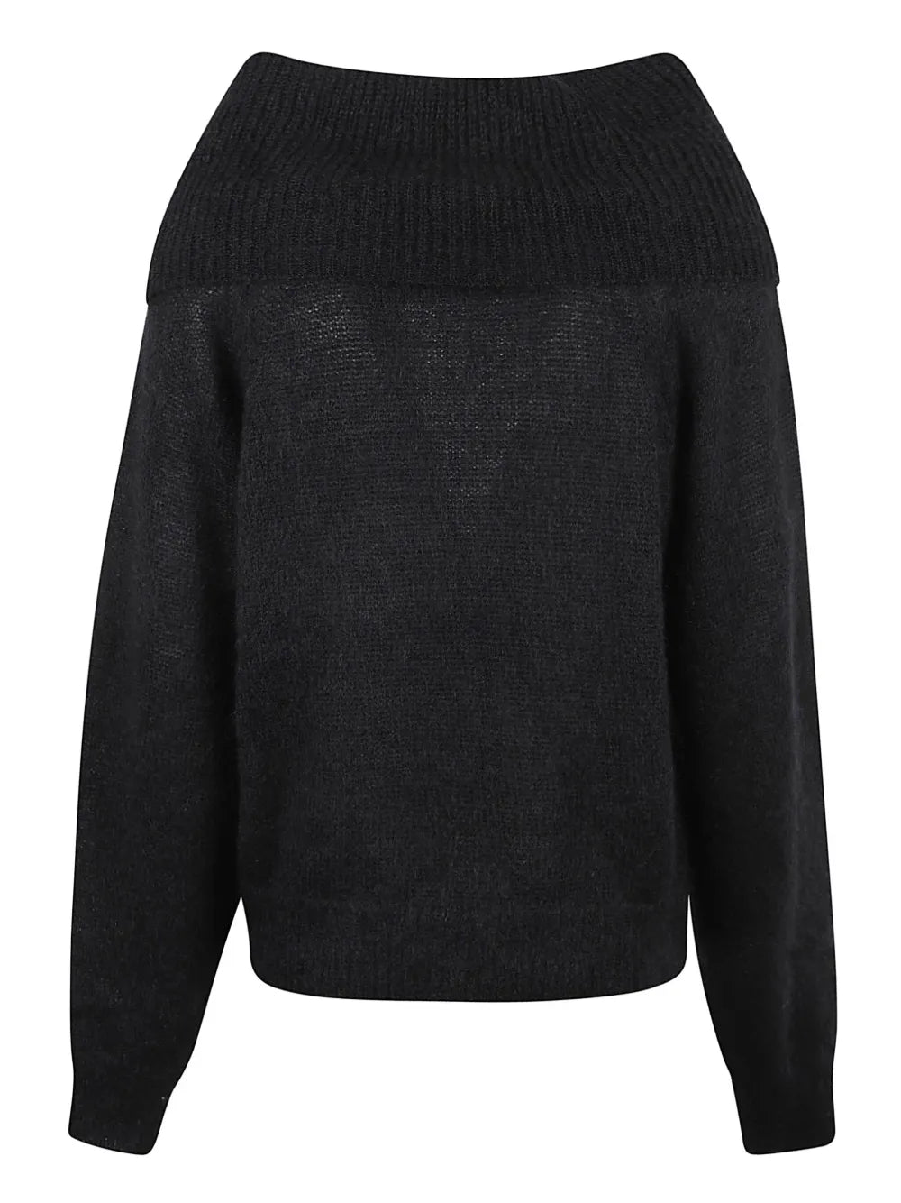 Off-Shoulder Mohair Jumper