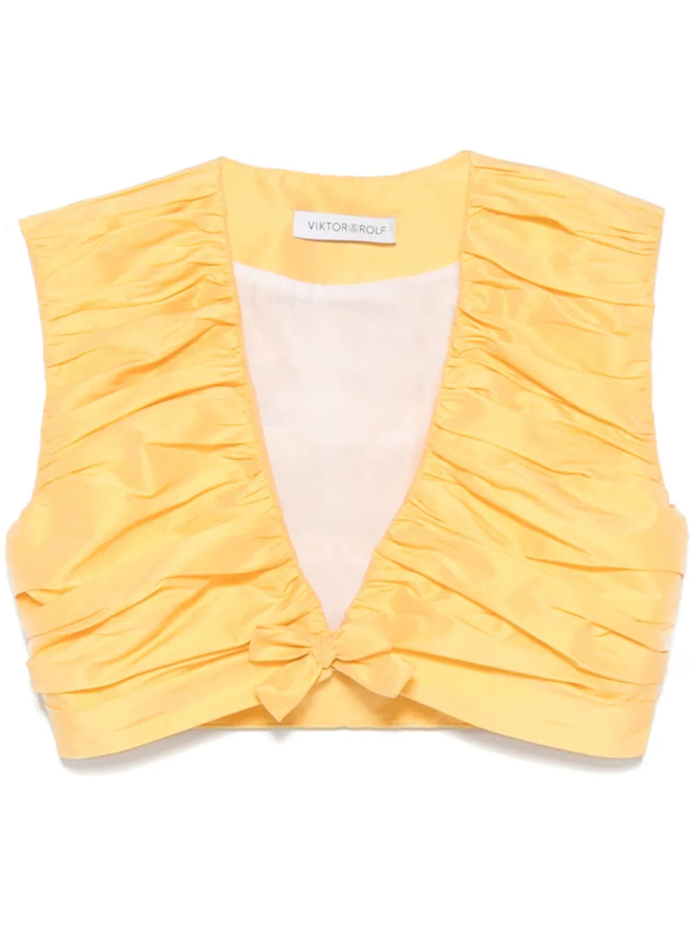 Pleated Cropped Top