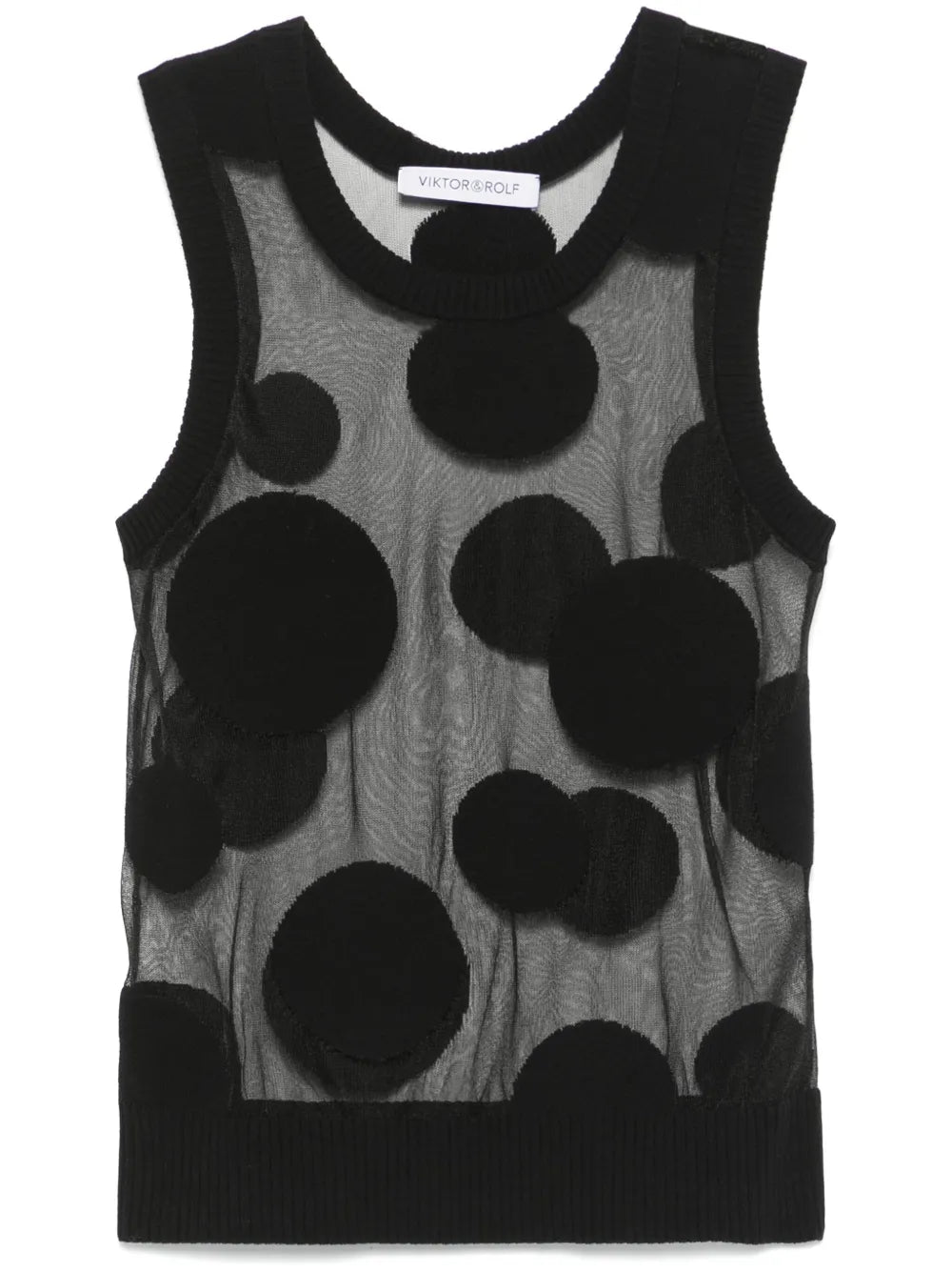 Polka-Dot Tank Top