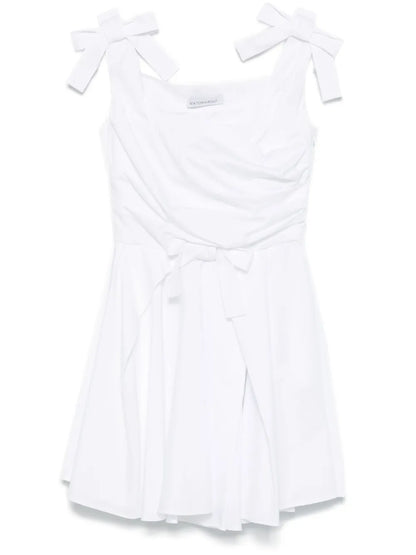 Pleated Mini Dress