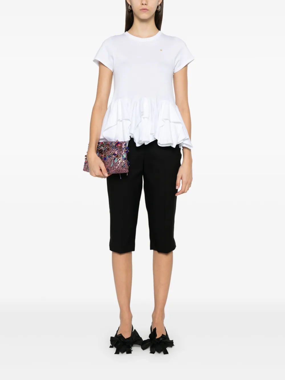 Peplum-Hem T-Shirt