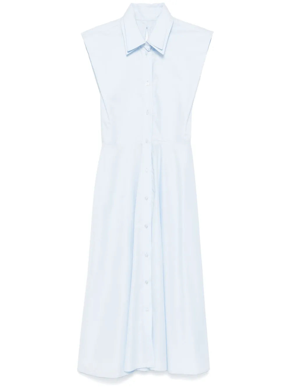 Multi-Layers Midi Shirt Dress