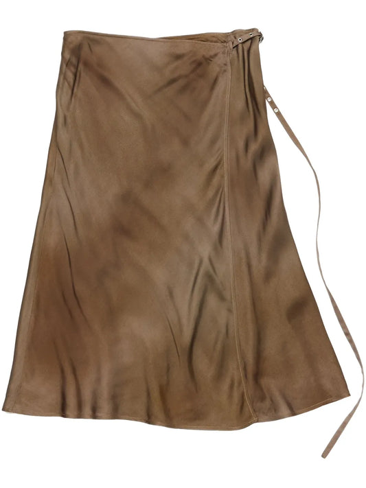 Wrap Midi Skirt