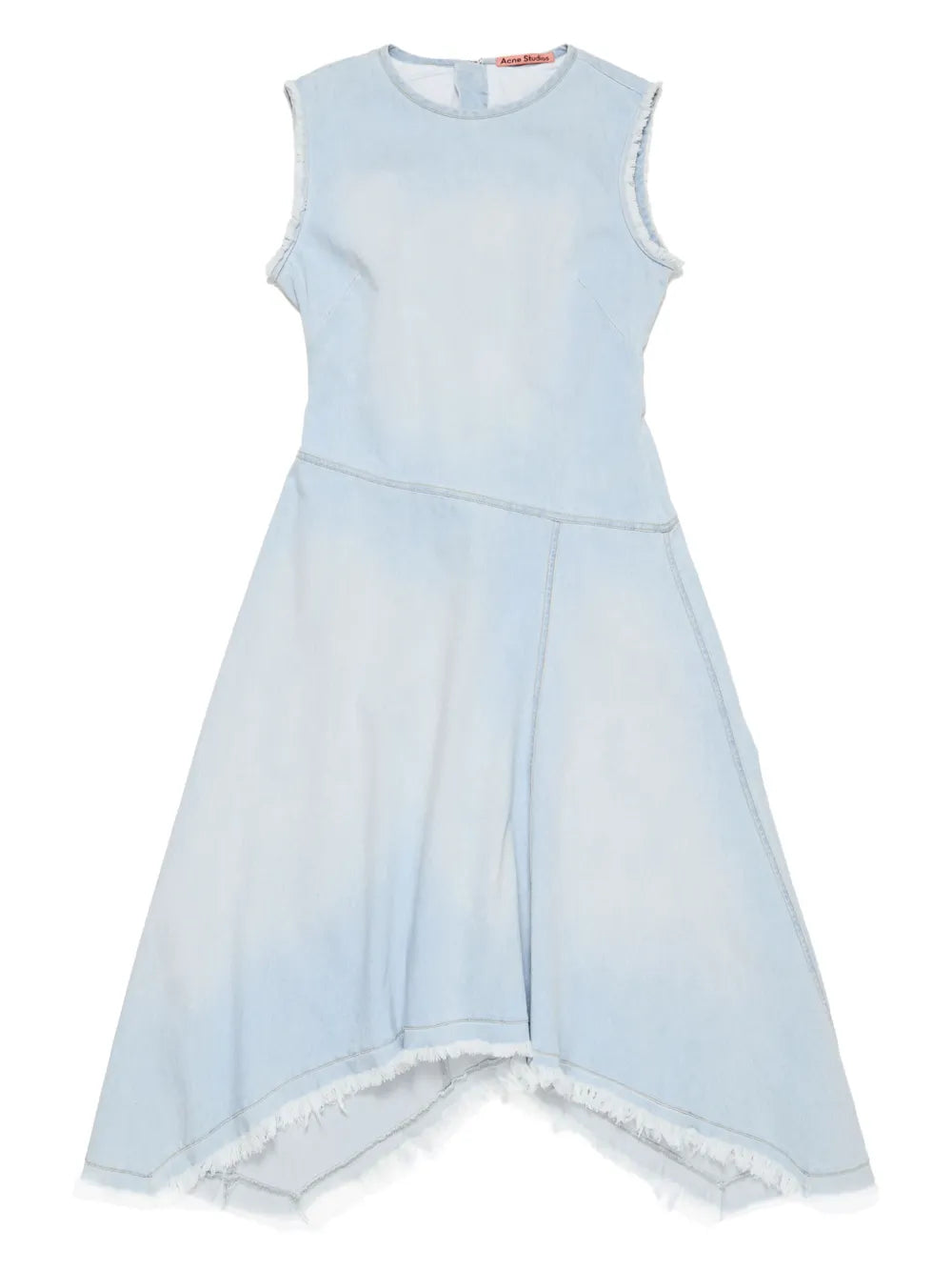 Asymmetric Denim Dress