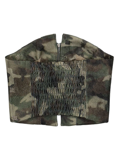 Camo Corset Top
