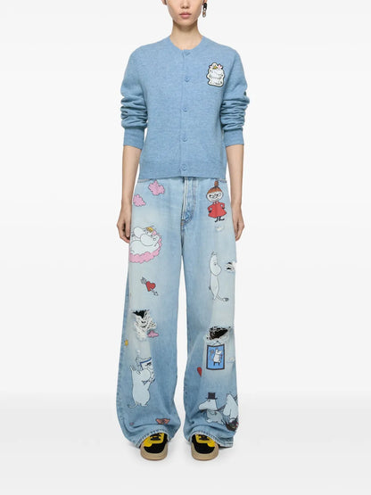 Logo-Patch Cardigan