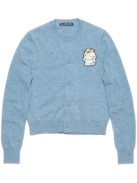 Logo-Patch Cardigan