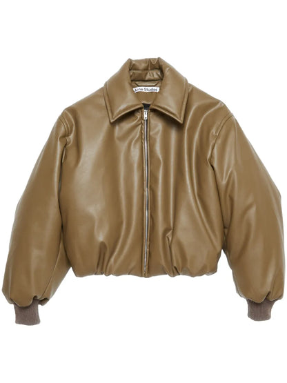 Coated Bomber Jacket