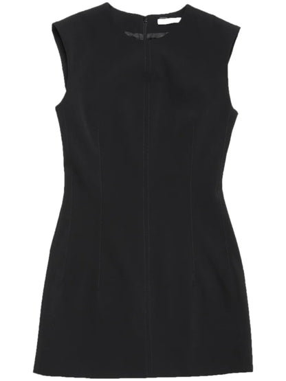 Short-Sleeve Tailored Dress