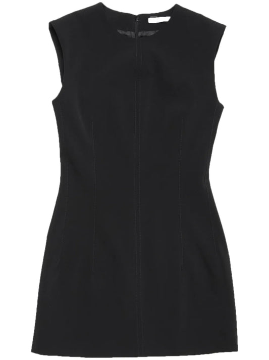 Short-Sleeve Tailored Dress