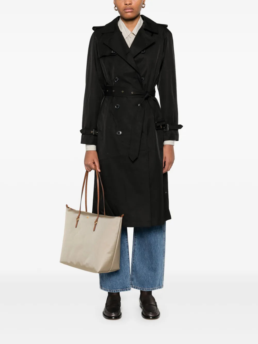 Double-Breasted Trench Coat
