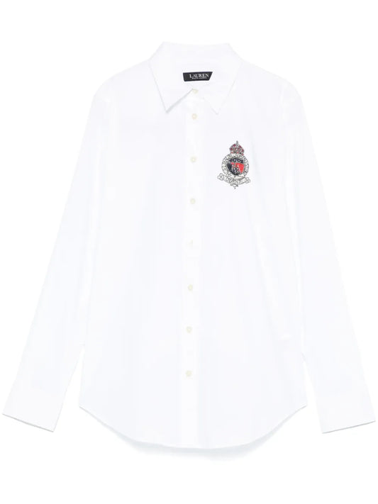 Beaded-Crest Shirt